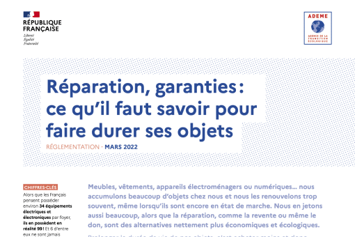 Réparation garanties ce qu’il faut savoir pour faire durer ses objets